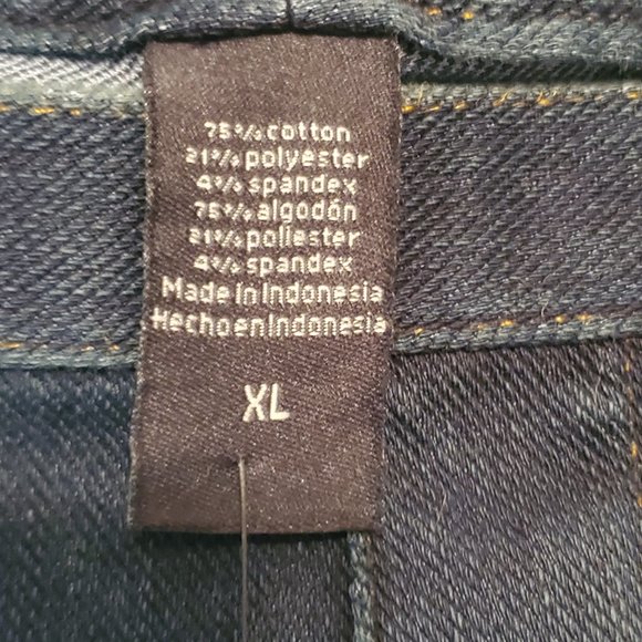 Ladies Extra Large Stretch Faux Skinny Jeans XL - Picture 2 of 6